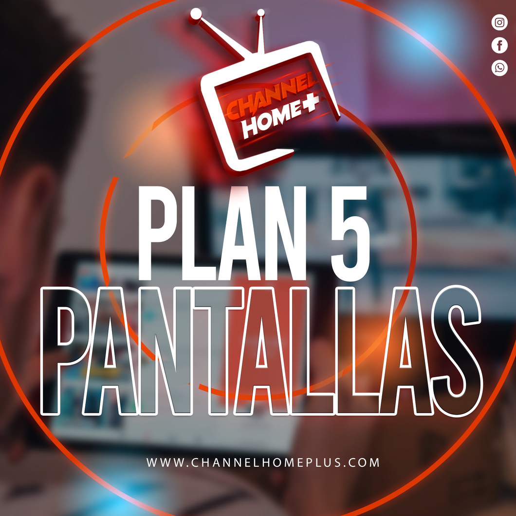 Plan Home Basic 5 Pantallas